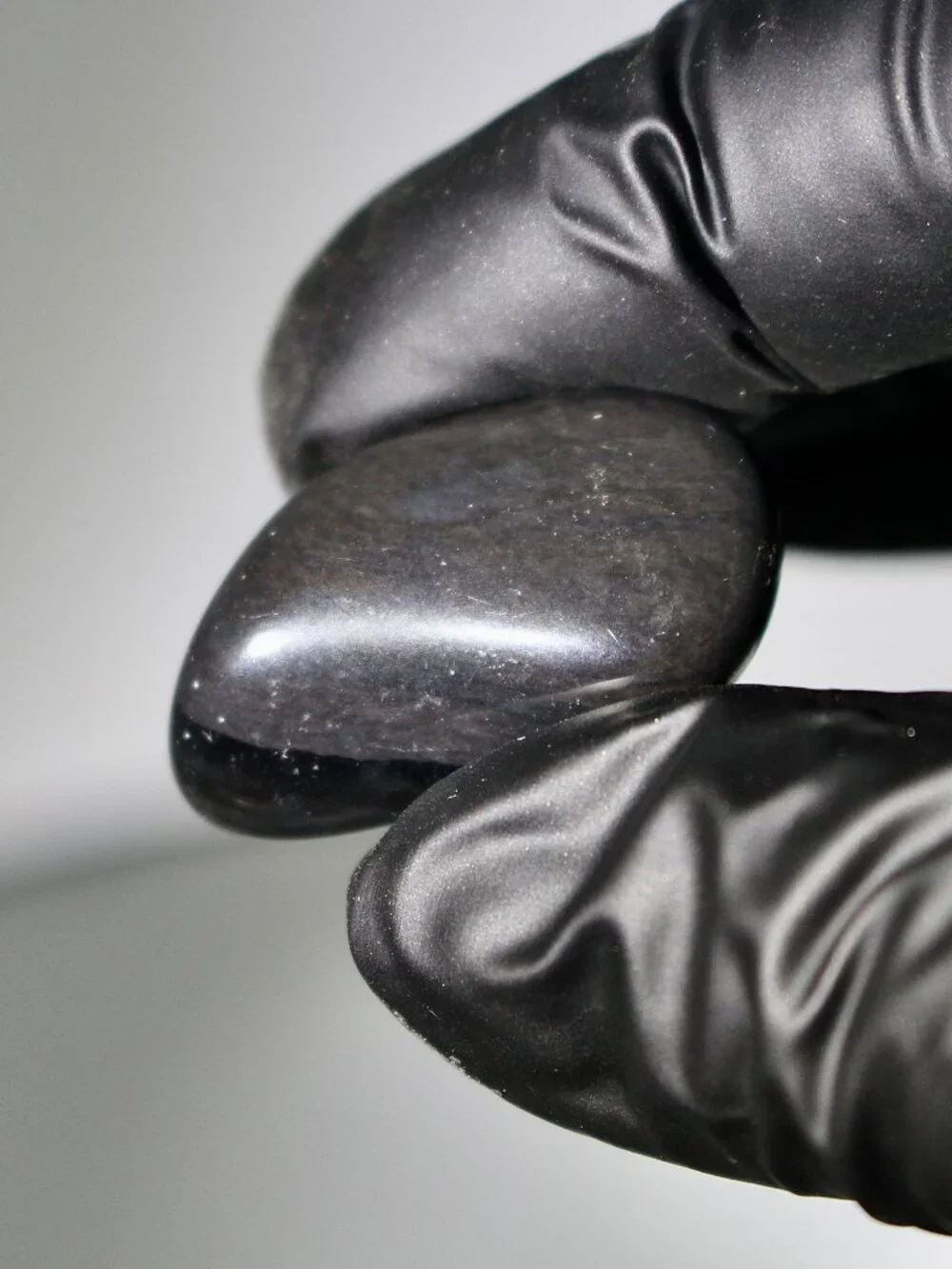 6.9g Old Stock Rainbow Obsidian Polished Davis Creek California Rare Stone